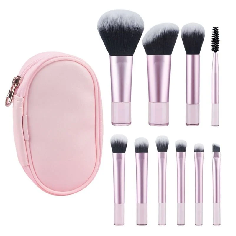 Technique PRO Petite Glow Pinsel-Reiseset - Rosa