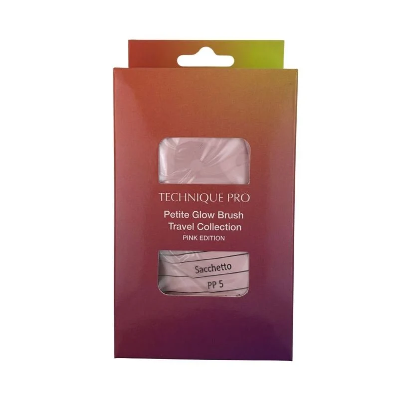 Technique PRO Petite Glow Pinsel-Reiseset - Rosa