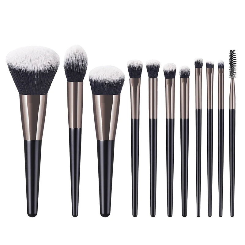 Technique PRO Panther Make-up-Pinsel-Set – 10 Make-up-Pinsel