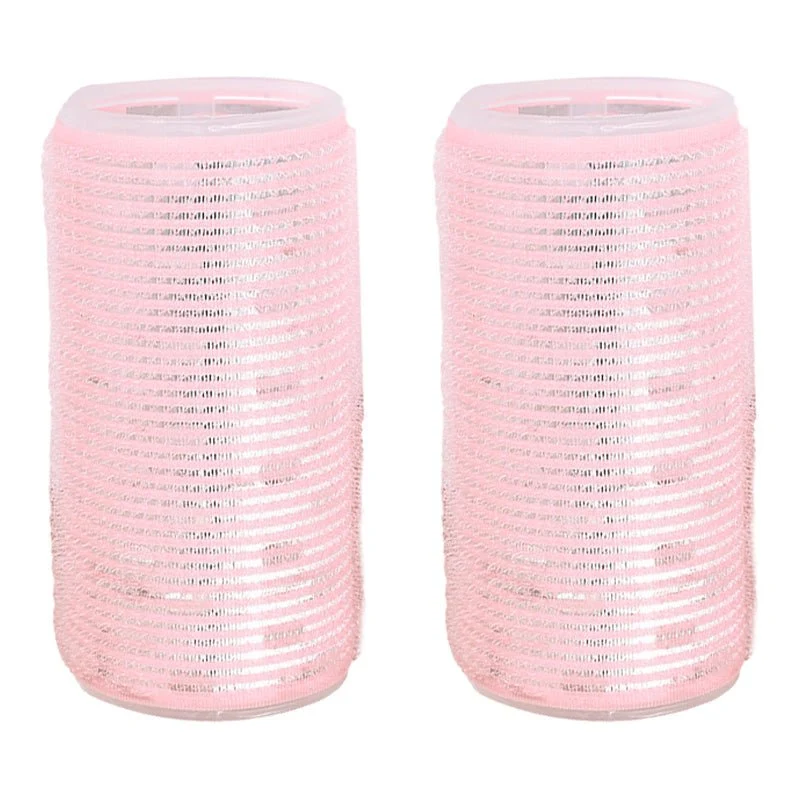 Keramik-Thermo-Lockenwickler mit Klett von SOHO, rosa, 50X120 MM, 2 Stück