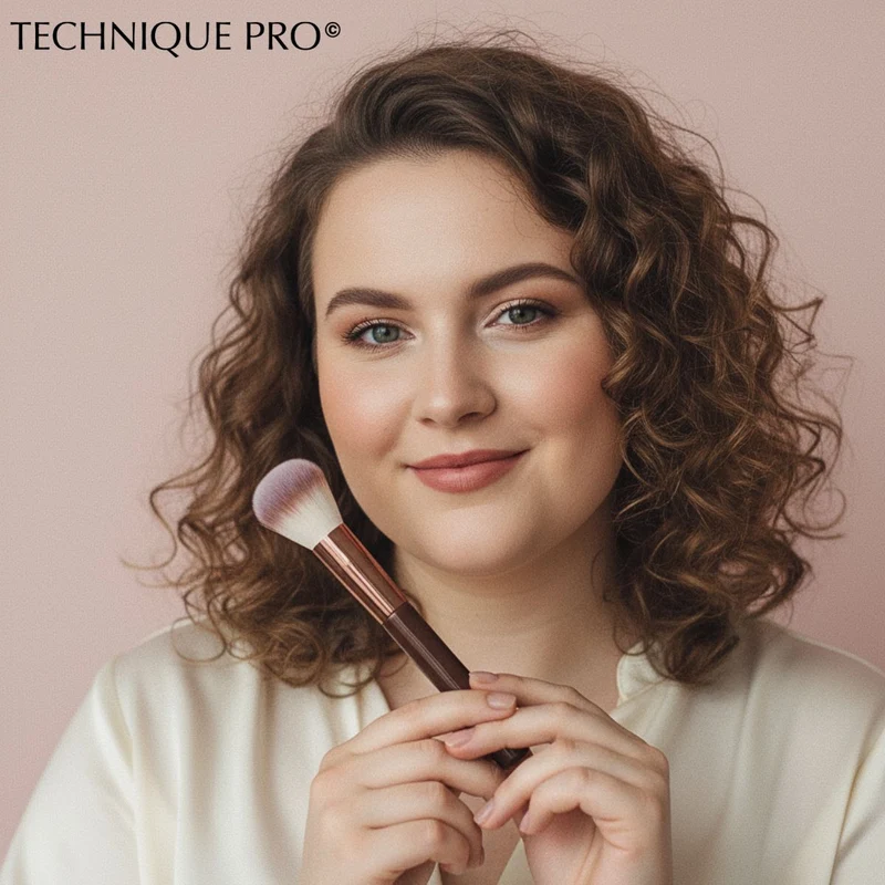 Technique PRO Chocolate Bronze Make-up-Pinselset – 11-teilig