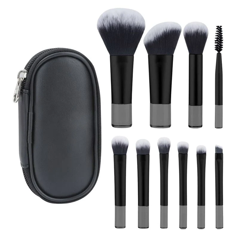 Technique PRO Petite Glow Brush Reiseset - Schwarz