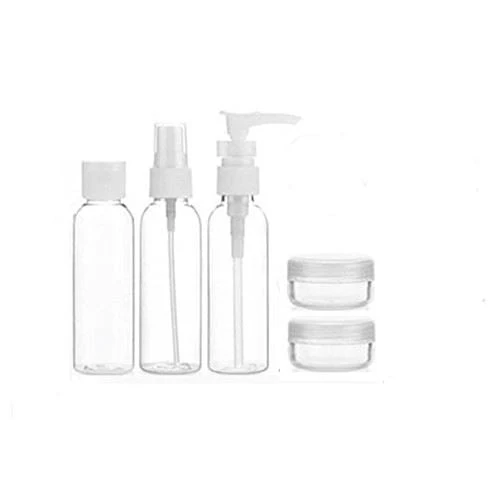 Reiseflaschen – 5er Set 50 ml für Handgepäck