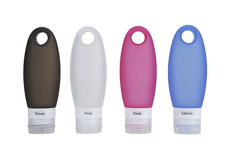 Silikon Reiseflaschen Set – 4 x 90 ml