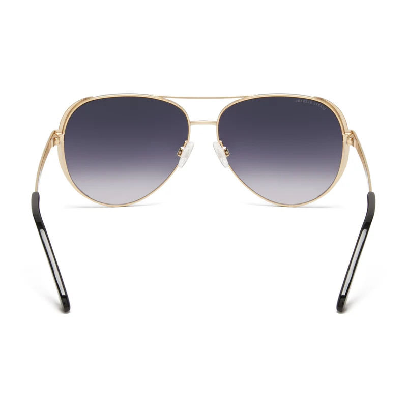 Isabel Bernard La Villette Ruby Goldfarbene Aviator Sonnenbrille IB400004-15-01