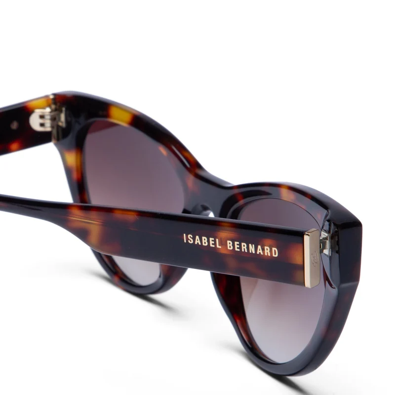 Isabel Bernard La Vilette Tortoise Brown Sunglasses IB380011-14-14