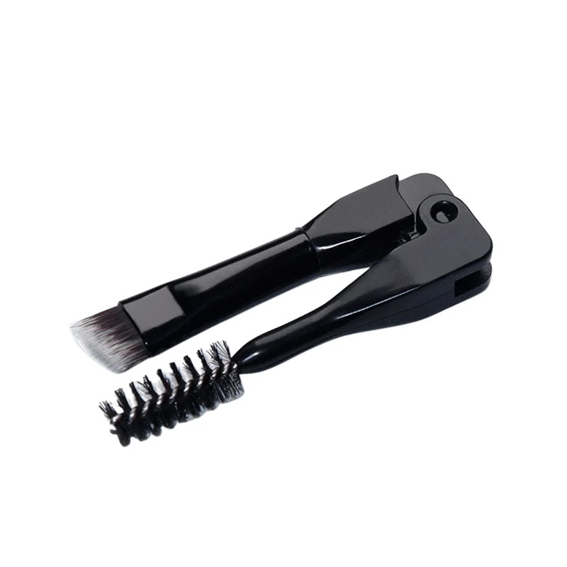 Wimpern- & Augenbrauenbürsten Set – 4er Pack faltbar