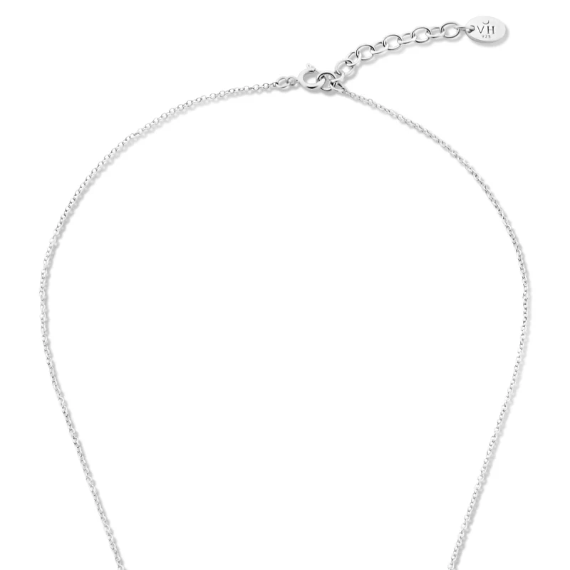 Violet Hamden Venus 925 Sterling Silberne Halskette mit Geburtsblume VH340026-OCT