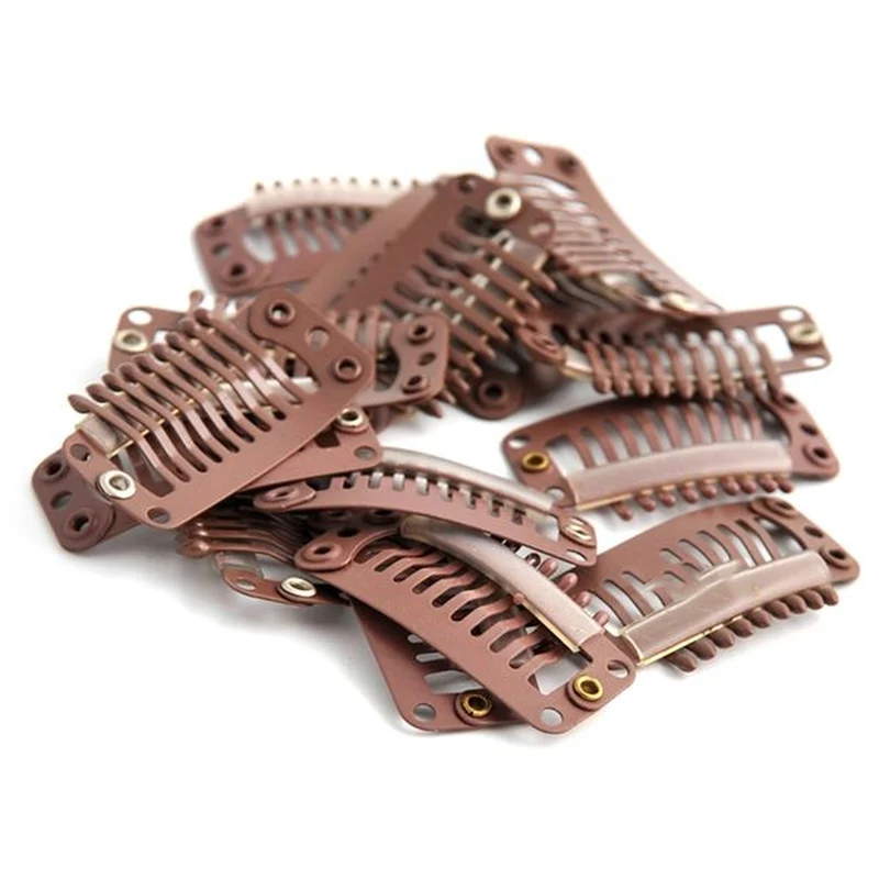 Clips für Haarverlängerungen – Lose – 20er Pack