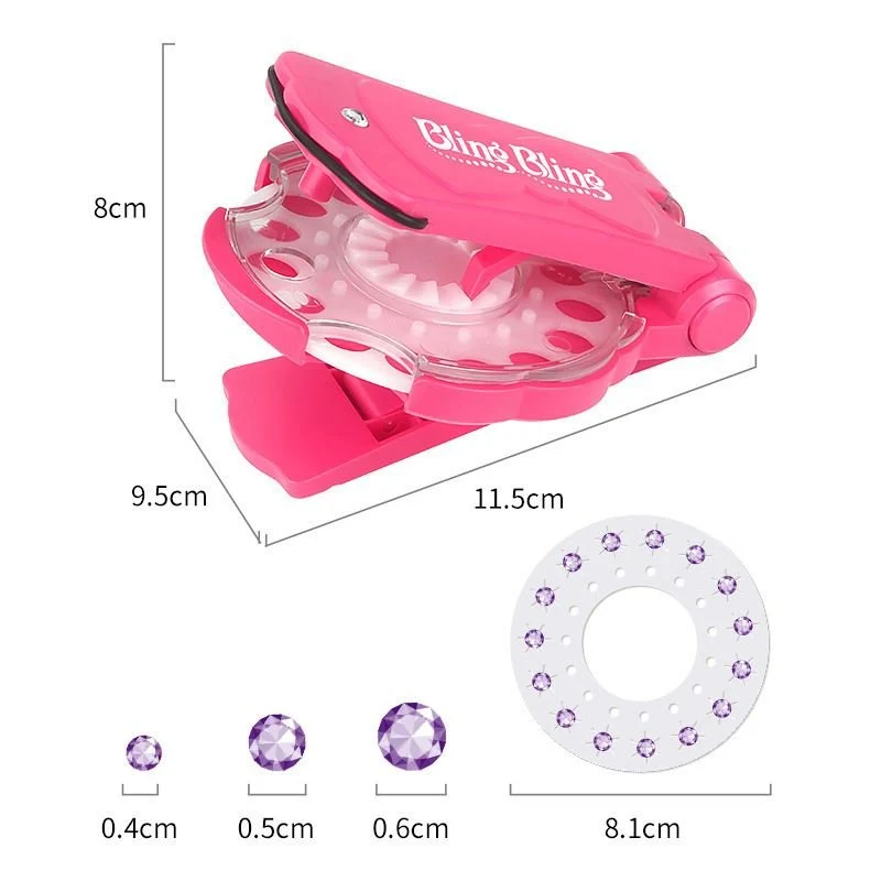 Bling Bling Ultimate Glam Kit – 180 Diamanten – Styling-Tool