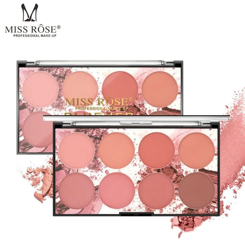 Matte Rouge Palette – Miss Rose Professional – 8 Farben