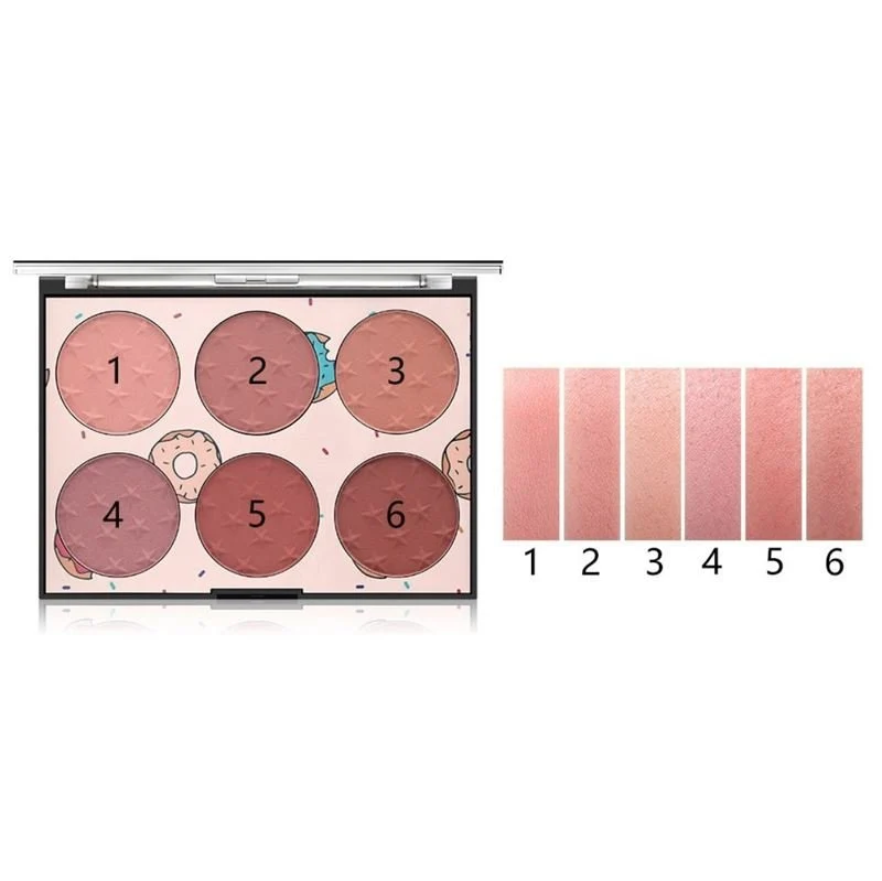 Blush-Set – Miss Rose Glow Kit mit 6 Farben