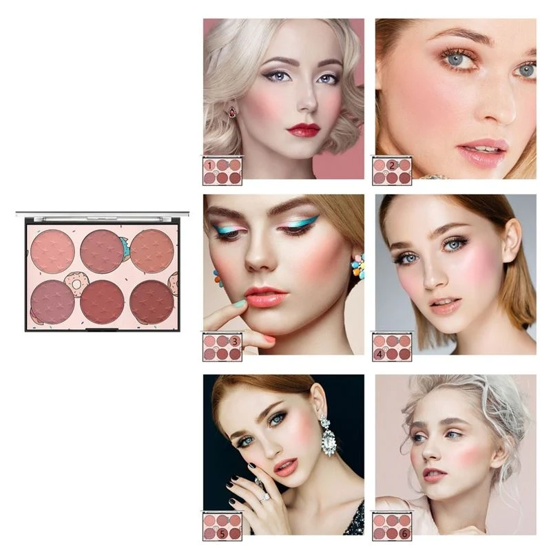 Blush-Set – Miss Rose Glow Kit mit 6 Farben