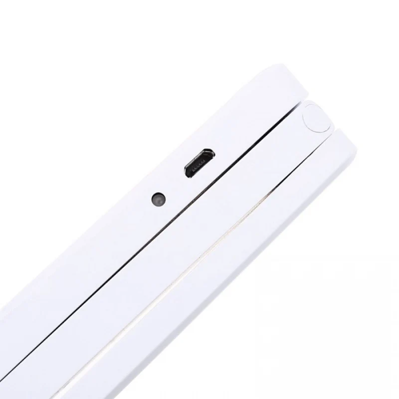Batteriebetriebene LED-Lampe - Faltbare Schreibtischlampe - Weiß