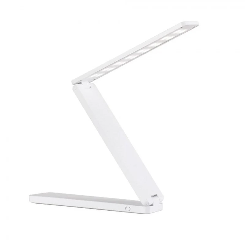 Batteriebetriebene LED-Lampe - Faltbare Schreibtischlampe - Weiß