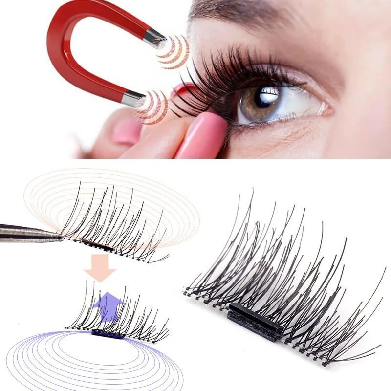 Künstliche Wimpern Magnetisch – Wiederverwendbar – Ohne Kleber