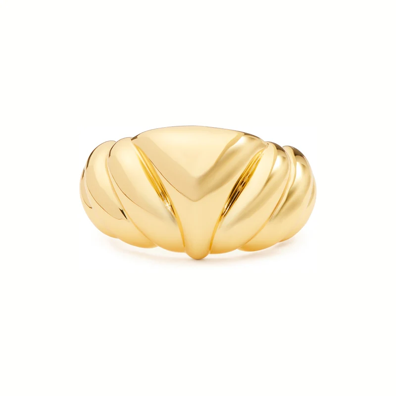 Kate Spade New York French Twist Goldfarbene Ring K9482-GLD-6