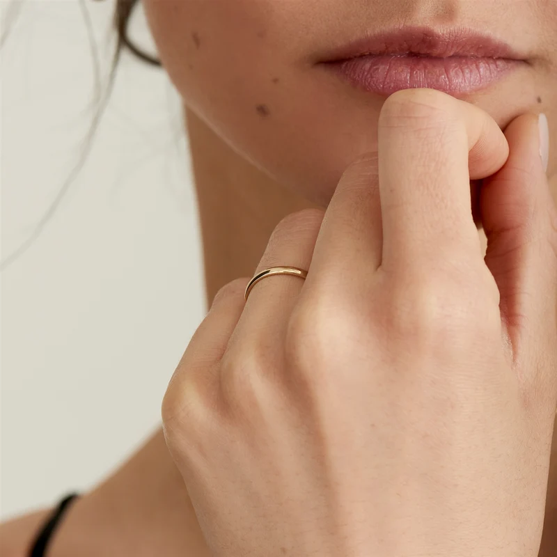 Ania Haie Stargazer damen Ring 585 Gold AH-RAU002-02YG-50