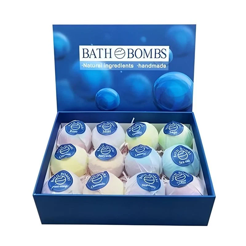 Badebomben Geschenkset mit 12 Badebomben