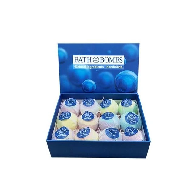 Badebomben Geschenkset mit 12 Badebomben
