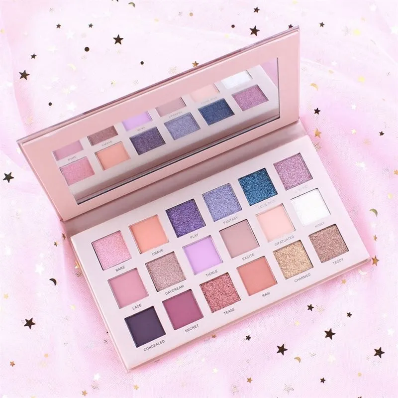 Miss Rose New Nude Lidschatten-Palette, Lidschatten – Chroma