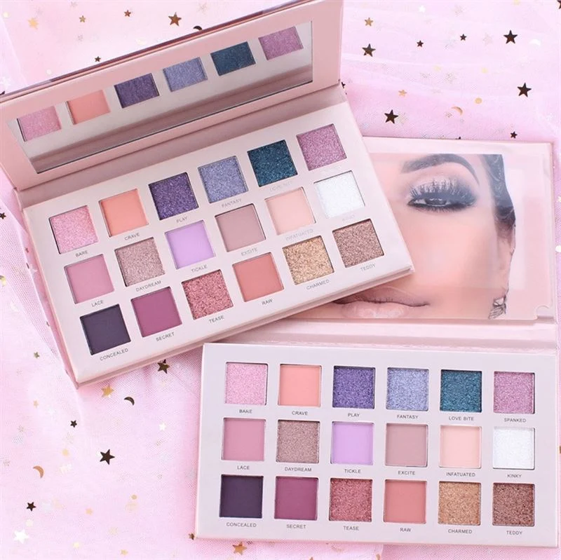 Miss Rose New Nude Lidschatten-Palette, Lidschatten – Chroma