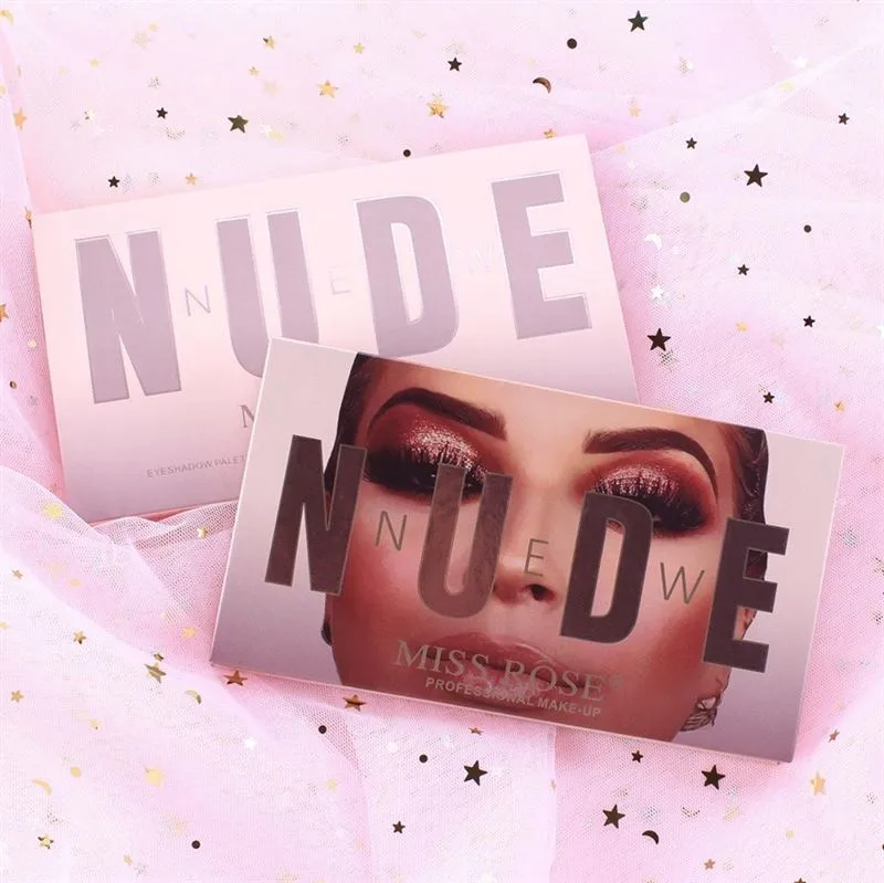 Miss Rose New Nude Lidschatten-Palette, Lidschatten – Chroma