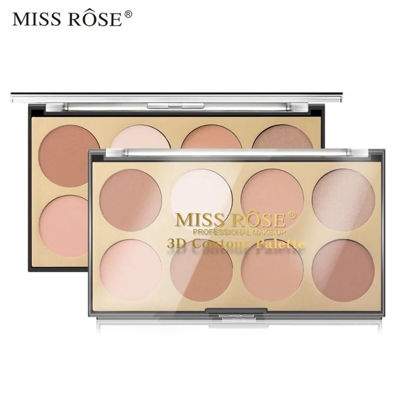 Miss Rose 3D Contour Palette – 8 Farben für Definition