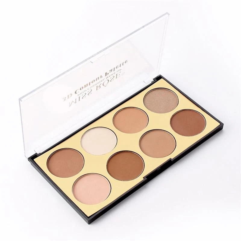 Miss Rose 3D Contour Palette – 8 Farben für Definition