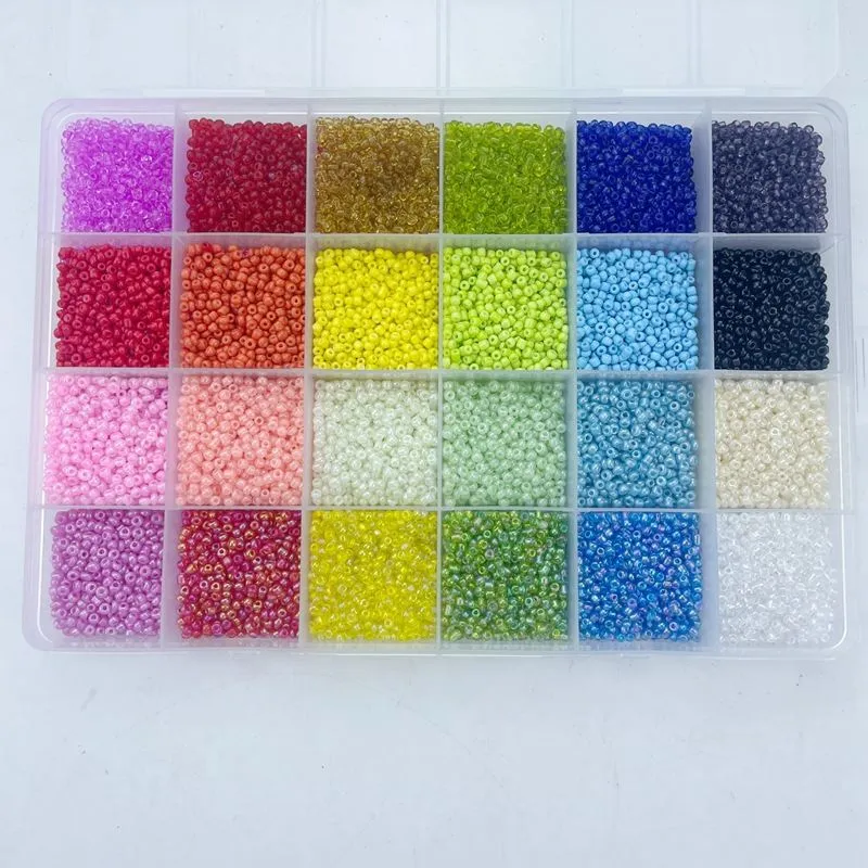 DIY Schmuckset – Rocailles Perlen Kit mit 35.000 Perlen