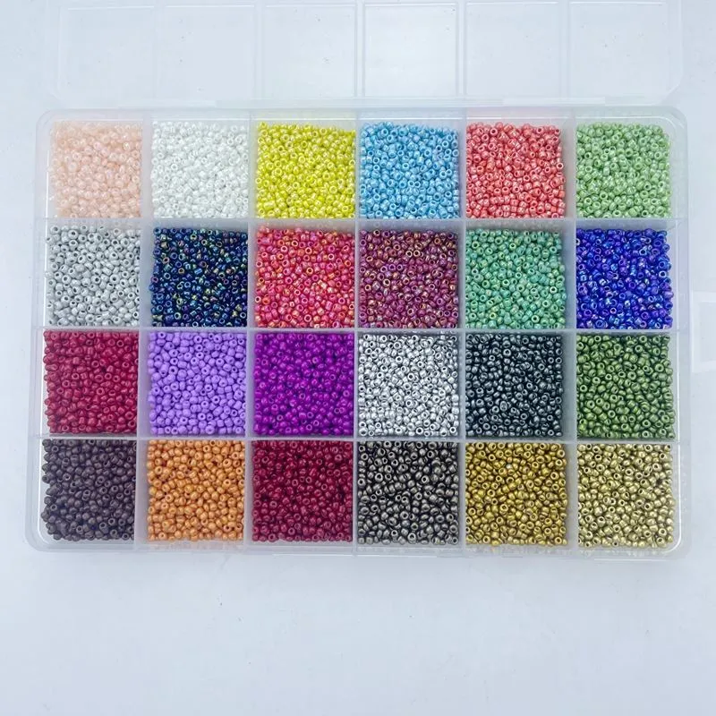 DIY Schmuckset – Rocailles Perlen Kit mit 35.000 Perlen