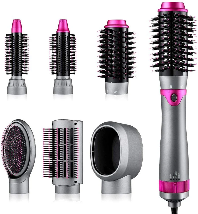 Hot Airstyler - Multistyler, 5-in-1-Set - Für Locken, Wellen, Glätten, Bürsten & Trocknen der Haare