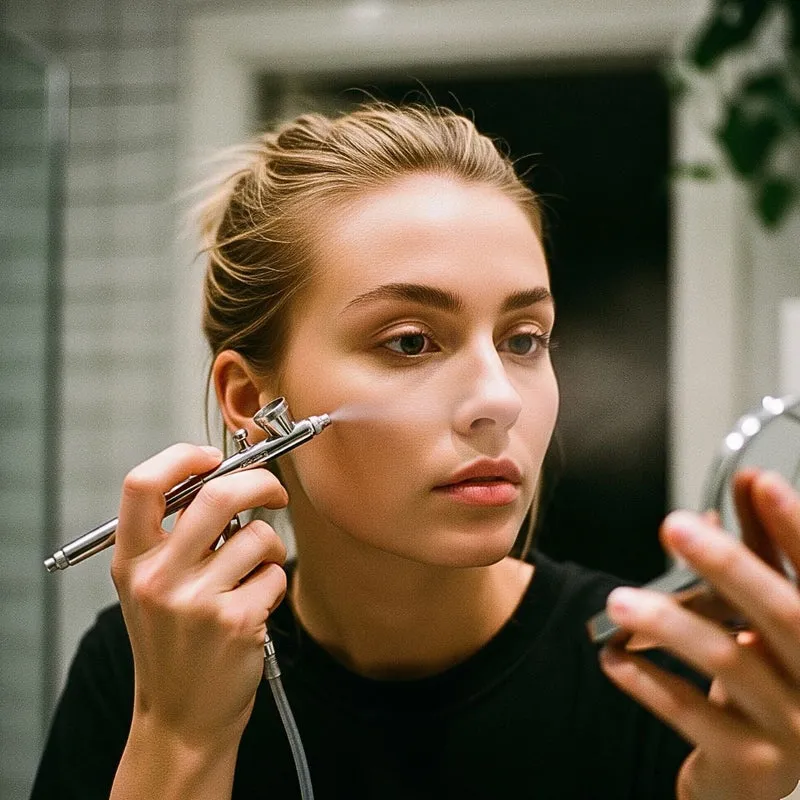 Airbrush Starter Set – Komplett für Make-up, Bräunung & mehr