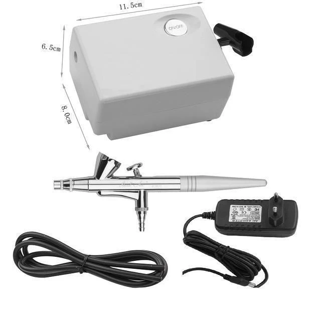 Airbrush Starter Set – Komplett für Make-up, Bräunung & mehr