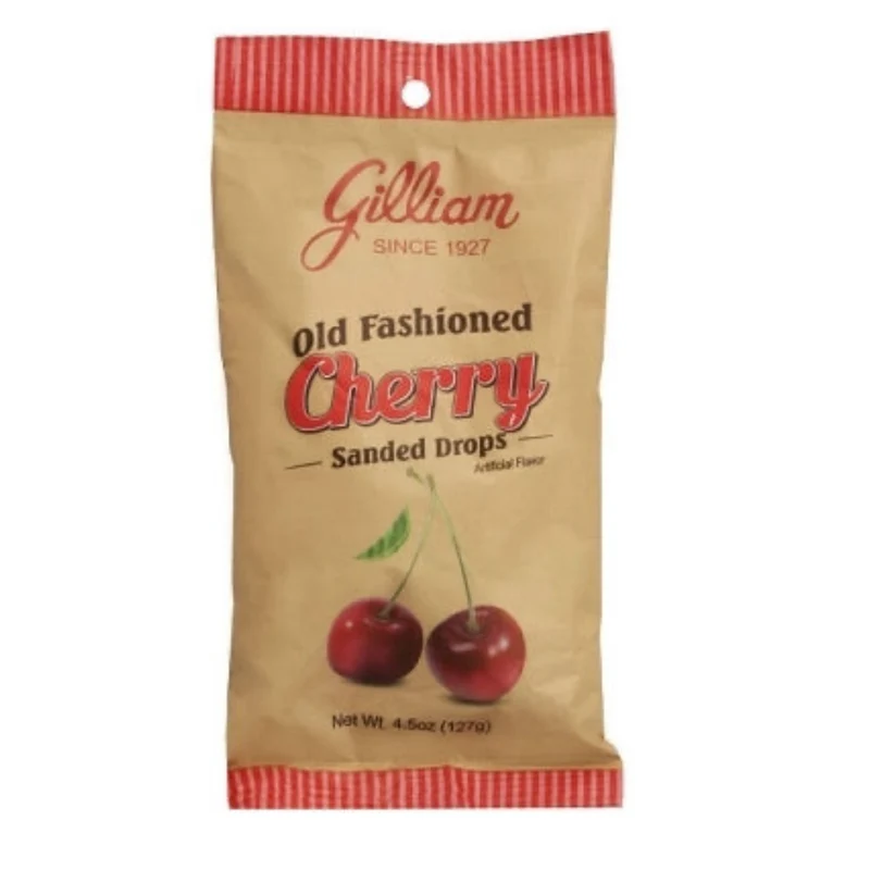 Old Fashioned Sanded Drops: CHERRY