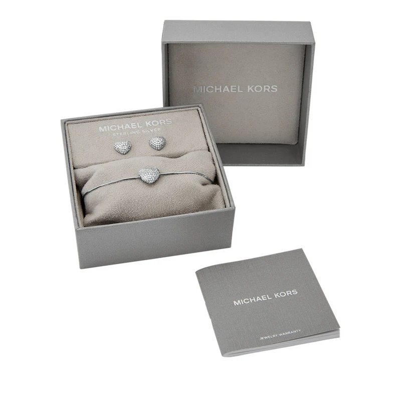 Michael Kors Premium Silbernes Geschenkset MKC1833SET