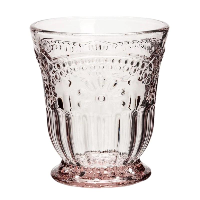 Pink Tumbler Glass