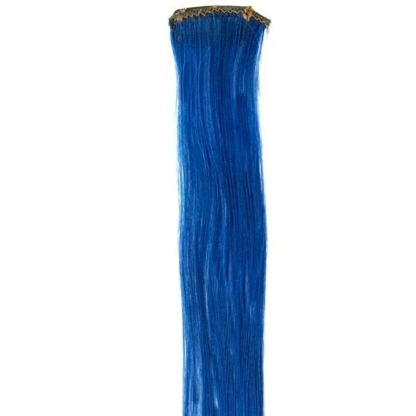 Clip-in Haarverlängerung Kobaltblau 50 cm