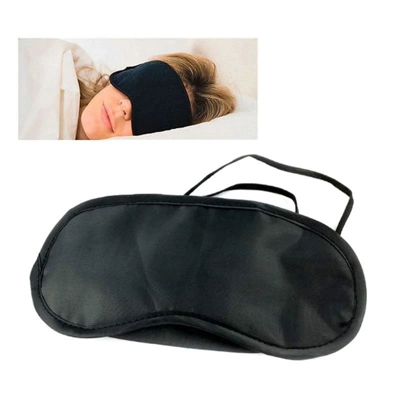 Schlafmaske Satin – UNIQ Classic Comfort Schwarz