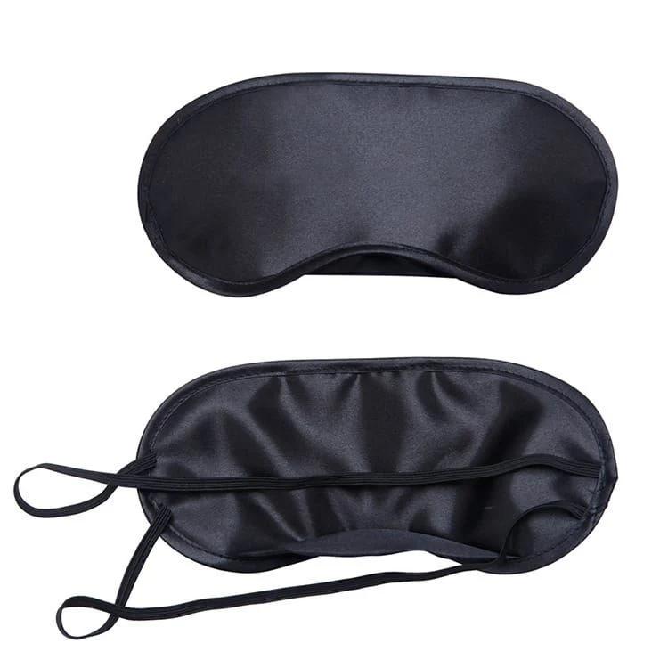 Schlafmaske Satin – UNIQ Classic Comfort Schwarz