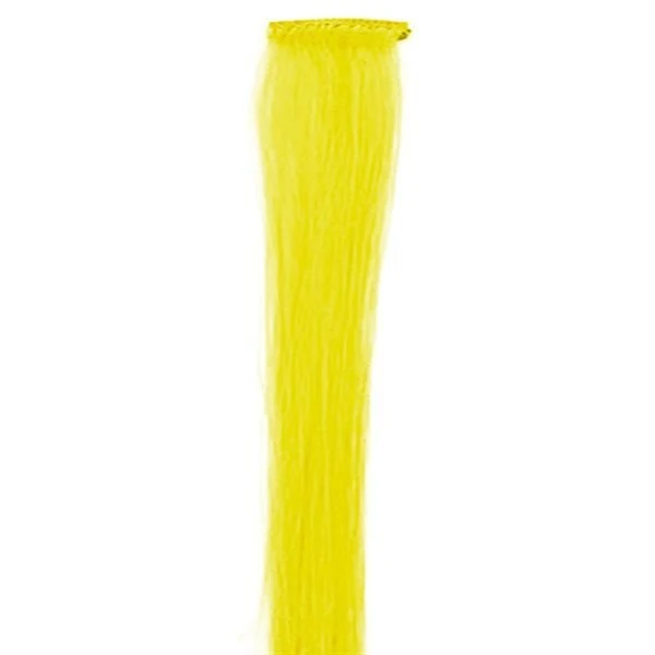 Clip-in-Extension Crazy Colour, Gelb, 50 cm