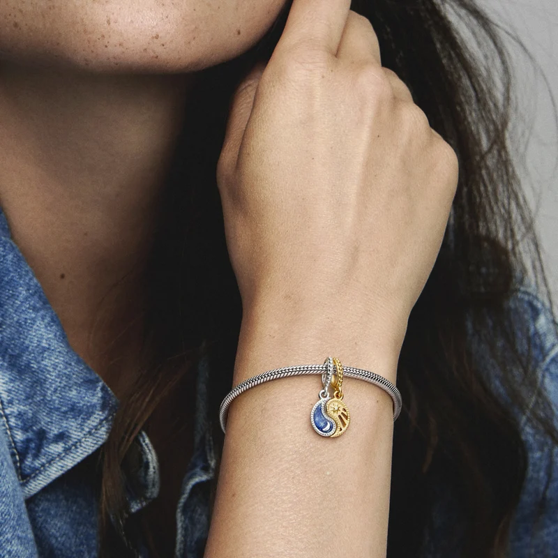Pandora Moments damen Charm 585 Vergoldung 762678C01