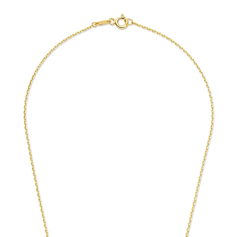 Beloro Jewels Monte Napoleone Valentina 9 karat necklace with zirconia BO340046