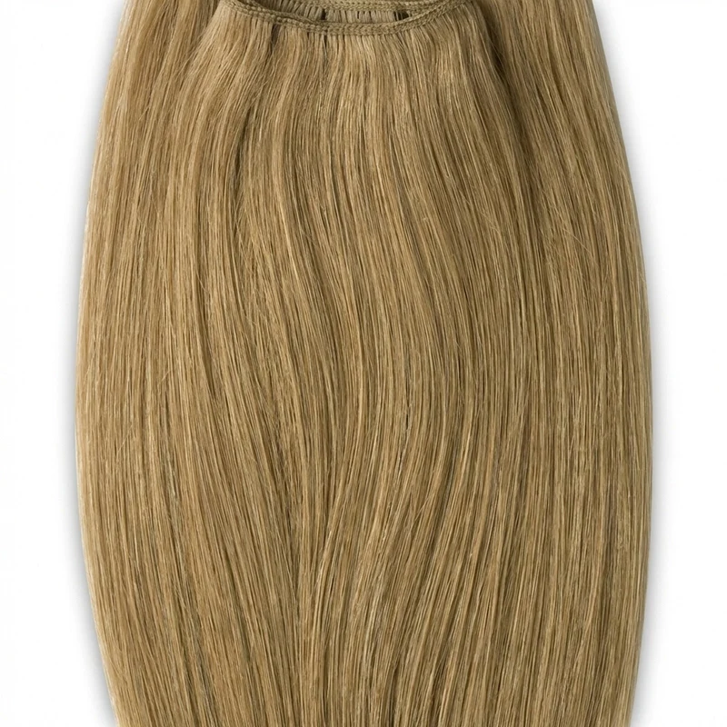 Haarverlängerung Weft – Mittelblond 50 cm