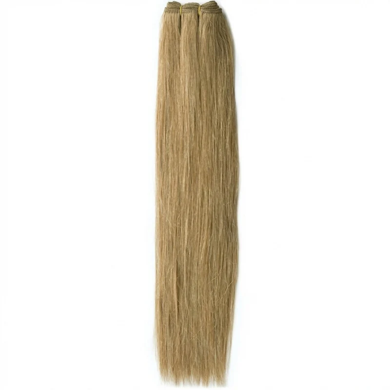 Haarverlängerung Weft – Mittelblond 50 cm