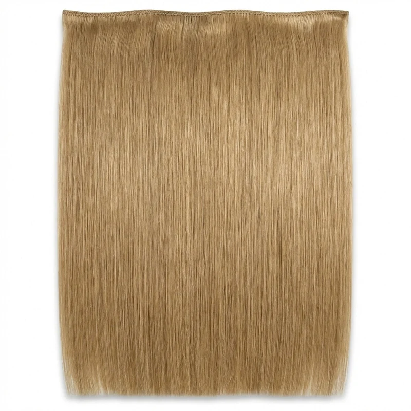 Haarverlängerung Weft – Mittelblond 50 cm