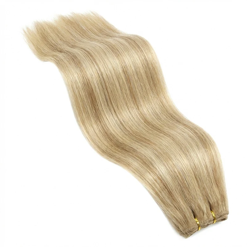 Haarverlängerung Tresse – blond 613 – 50 cm