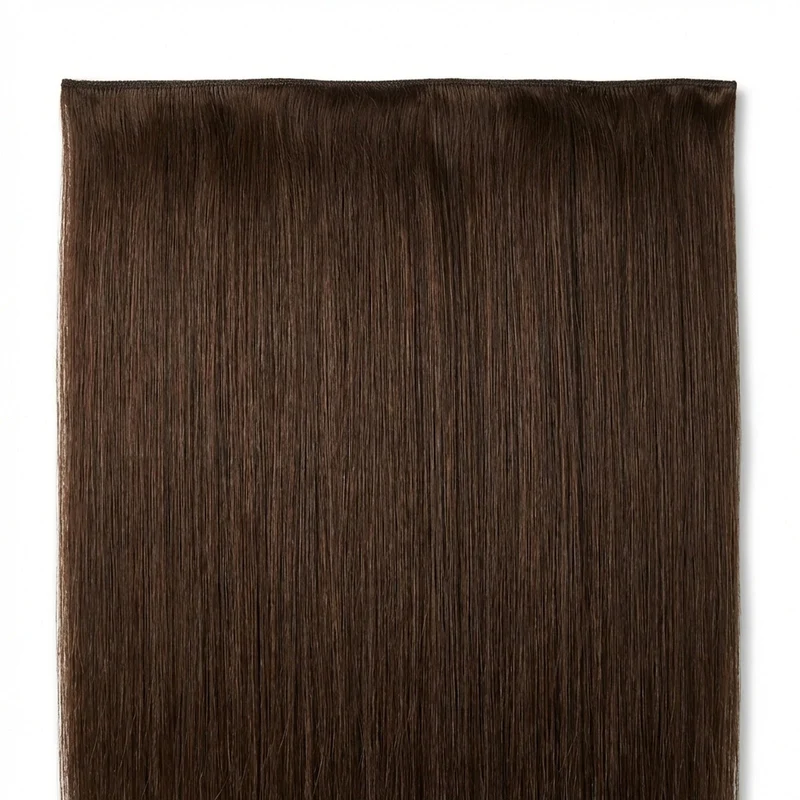 Haarverlängerung Weft – 50 cm Braun
