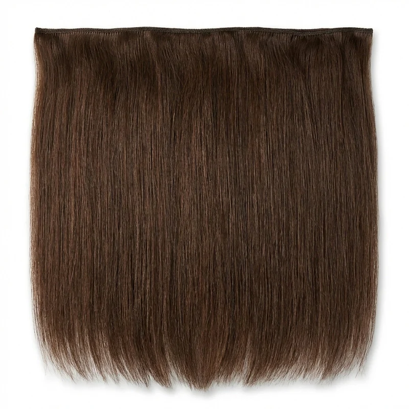 Haarverlängerung Weft – 50 cm Braun