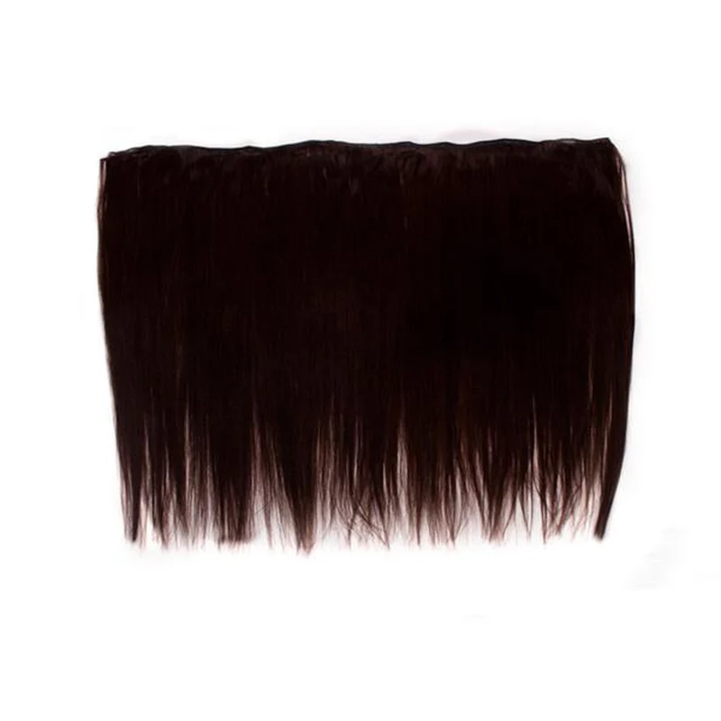 Haarverlängerung Tresse – Dunkelbraun 50 cm